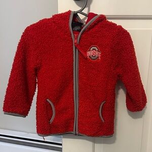 Kids Red Fleece Jacket
